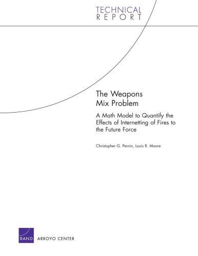 The Weapons Mix Problems: A Math Model to Quantify the Effects of Internetting of Fires