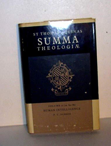 Summa Theologiae (Human Intelligence Volume 12)