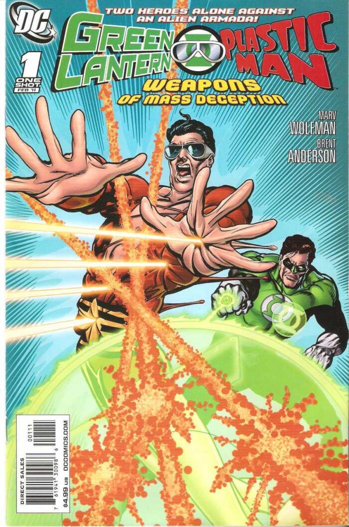 Green Lantern/Plastic Man: Weapons of Mass Deception #1