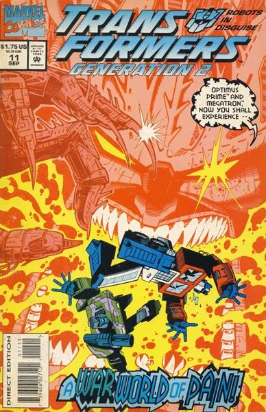 The Transformers Generation 2 #11: Dark Shadows!