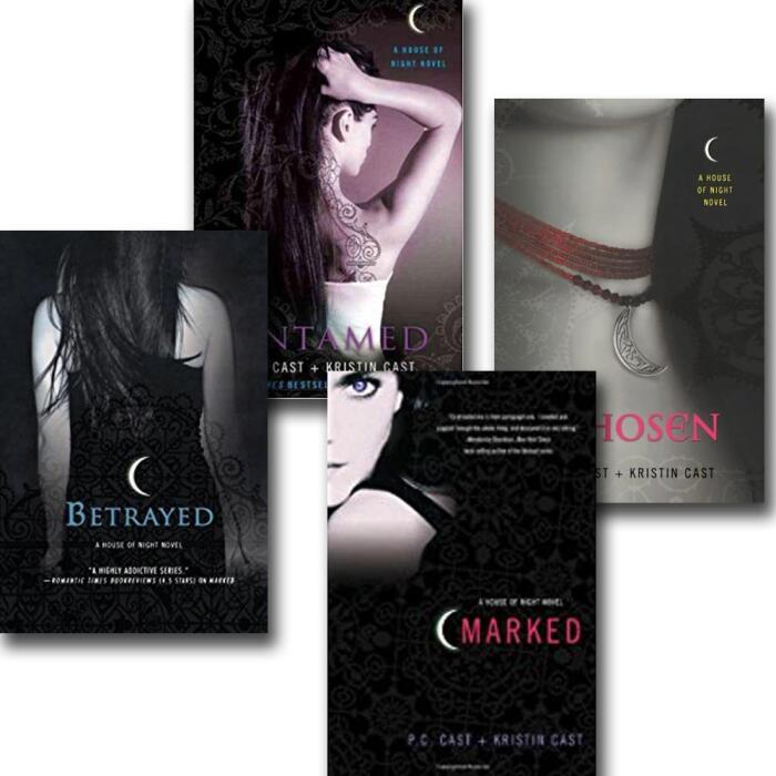 House of Night, Books 1-4 (Marked / Betrayed / Chosen / Untamed) 2009
