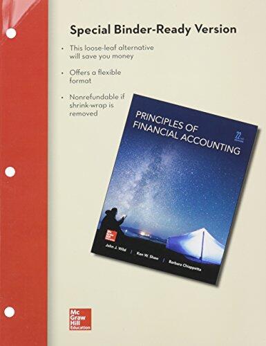 Principles of Financial Accounting, Chapters 1-17 [with Connect Access Code]