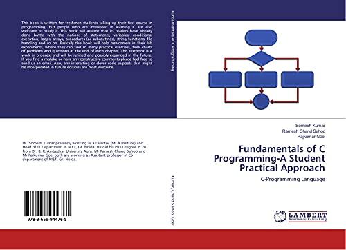 Fundamentals of C Programming (A Student Practical Approach)
