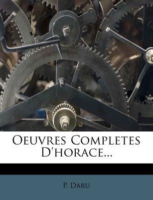 Œuvres Complètes d'Horace