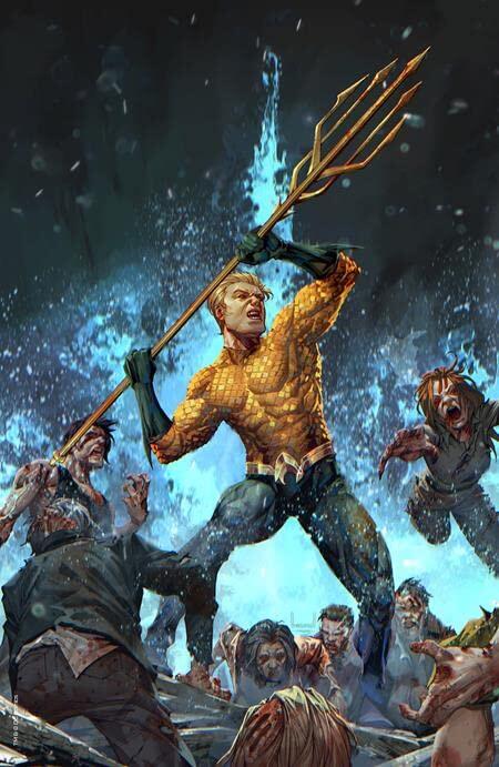 DCEASED WAR OF THE UNDEAD GODS #4 COVER C ACETATE CARD STOCK VAR