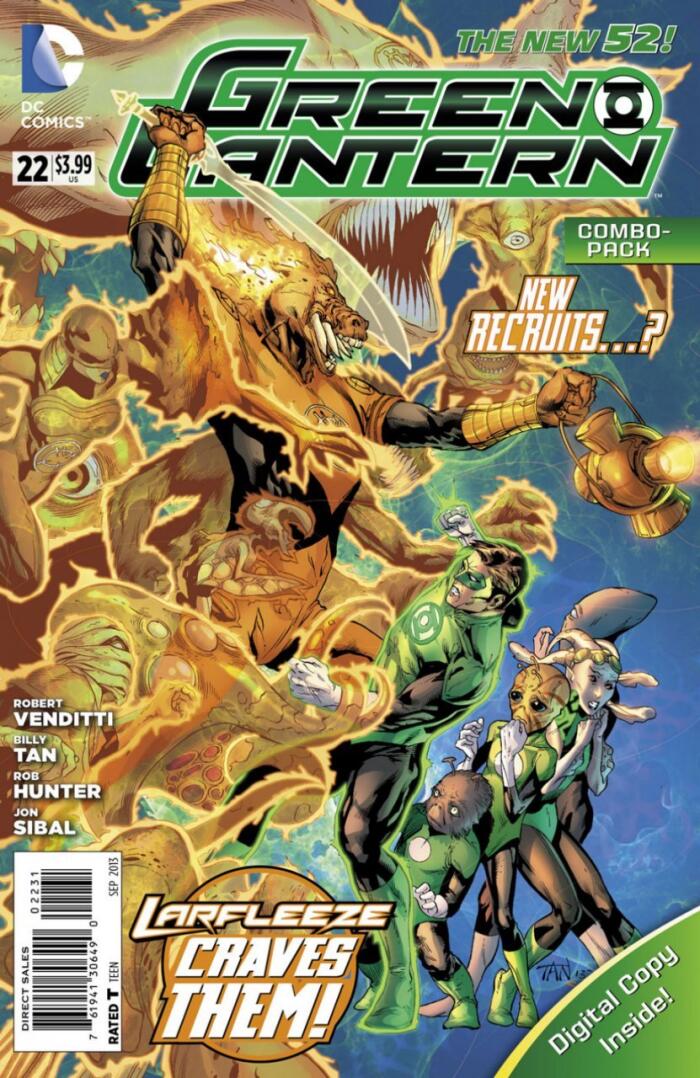Green Lantern #22 Combo Pack