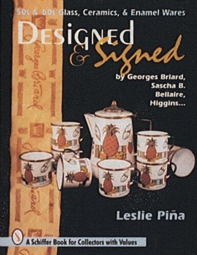 Designed & Signed: '50s & '60s Glass, Ceramics & Enamel Wares