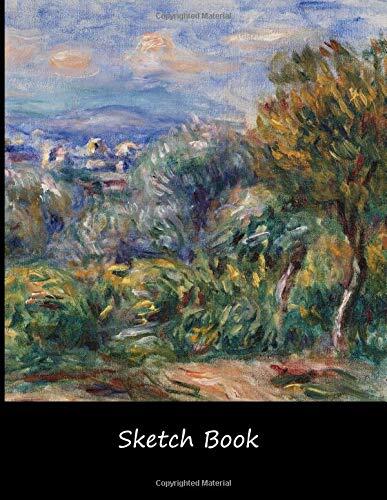 Sketch Book: Renoir Artist Sketching Creative Drawing Art School Class 8.5 x 11 with 110 Blank Pages: Landscape