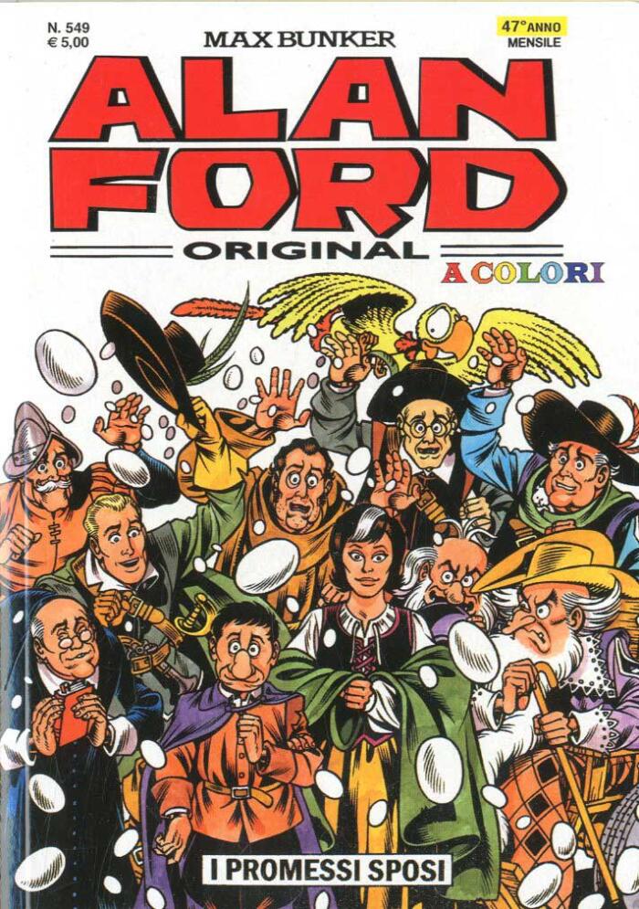 Alan Ford n. 549: I Promessi Sposi