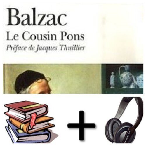 Cousin Pons Audiobook PACK [book + 1 CD MP3]