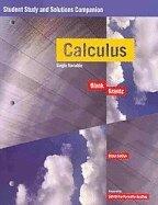 Calculus - Single Variable Study & Solutions Manual