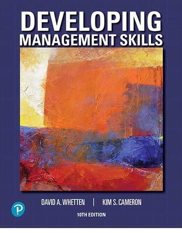 Developing Management Skills, 10th edition, Instructor's Review Copy