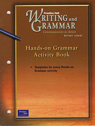 Writing and Grammar Hands-On Activity Book (8): Communication in Action