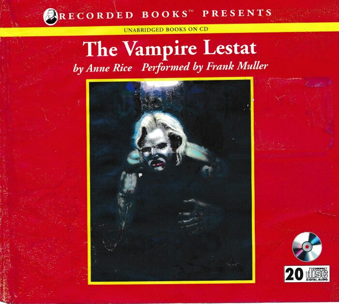 The Vampire Lestat by Anne Rice Unabridged CD audiobook