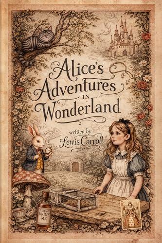 Alice's Adventures in Wonderland: by Lewis Carroll | Illustrated by Olex Mayen Studio