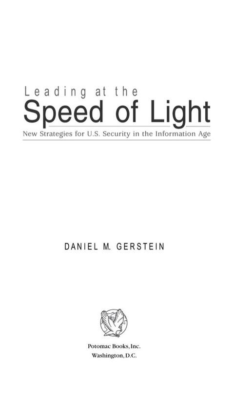 Leading at the Speed of Light: New Strategies for U.S. Security in the Information Age