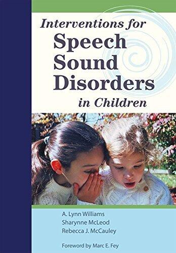 Interventions for Speech Sound Disorders (Communication and Language Intervention)