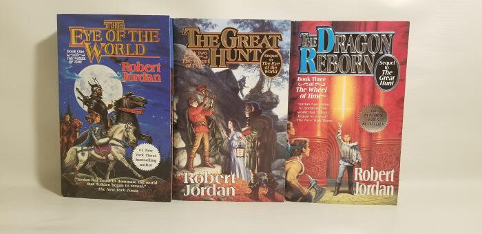 The Wheel of Time Trilogy, Books 1-3: The Eye of the World, The Great Hunt, The Dragon Reborn