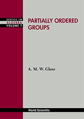Pratially Ordered Groups