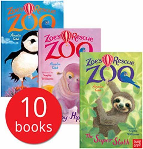 Zoe's Rescue Zoo Collection 10 Books Set Amelia Cobb