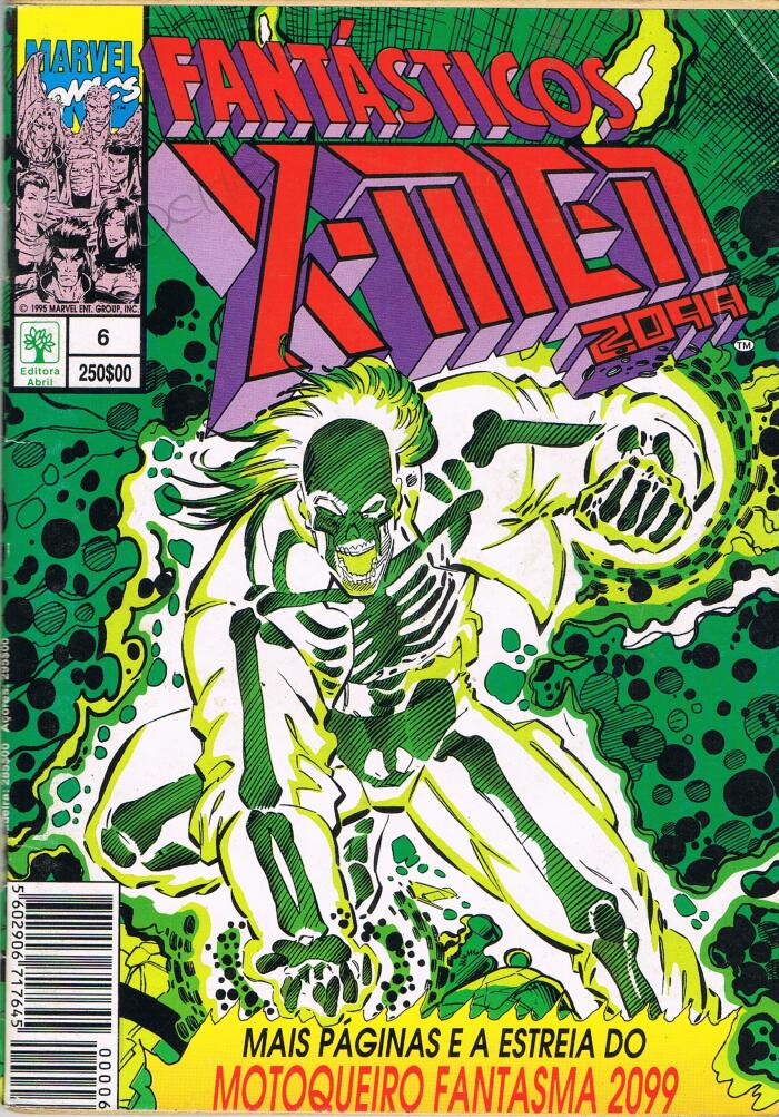 Fantásticos X-Men 2099 nº6 - Motoqueiro Fantasma 2099