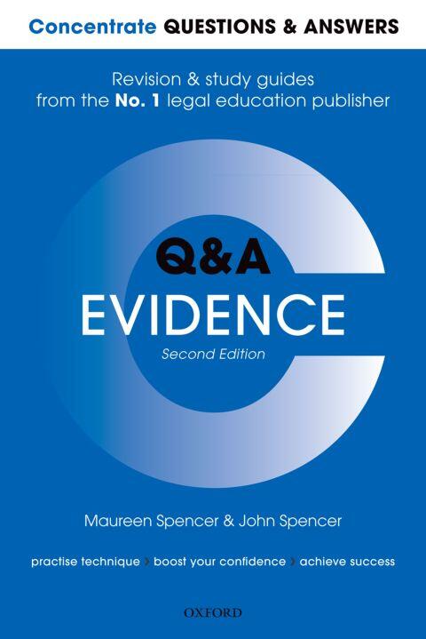 Concentrate Questions and Answers: Evidence (Law Q&A Revision and Study Guide)