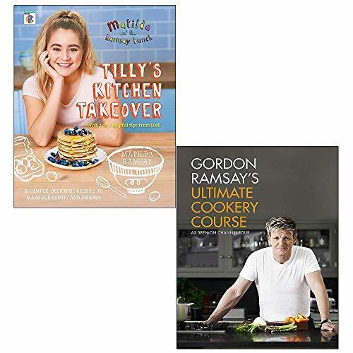 Tillys kitchen takeover, gordon ramsays ultimate cookery course 2 books collection set