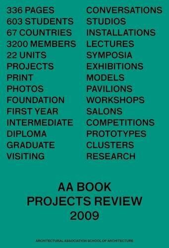 AA Book 2009: Projects Review