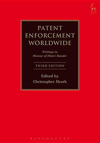 Patent Enforcement Worldwide: Writings in Honour of Dieter Stauder