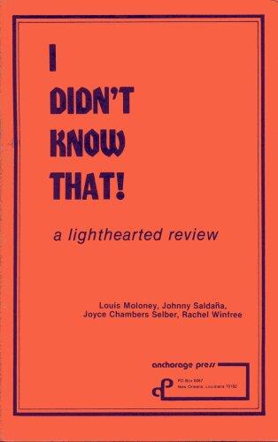 I Didn't Know That! a lighthearted review