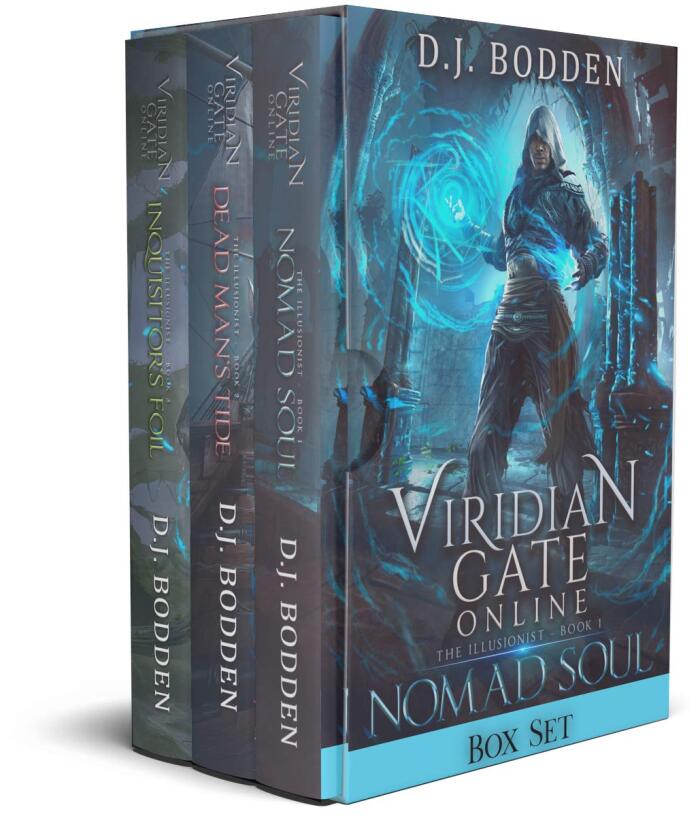 Viridian Gate Online - Illusionist: Books 1 - 3 (Nomad Soul, Dead Man's Tide, Inquisitor's Foil)