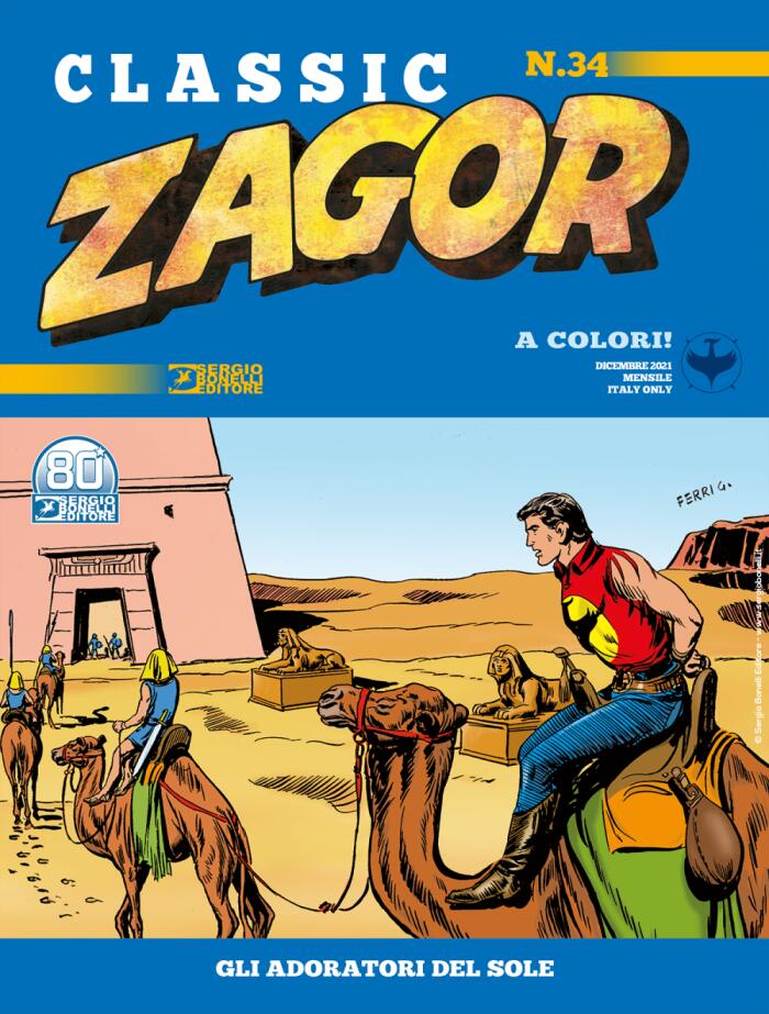 Classica Zagor, albo n. 34: Gli adoratori del sole