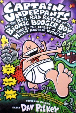 Kapten Kolor dan Pertarungan Seru Lawan Cowok Upil Bionik Bagian 1: Malam Bola-Bola Upil Menjijikkan