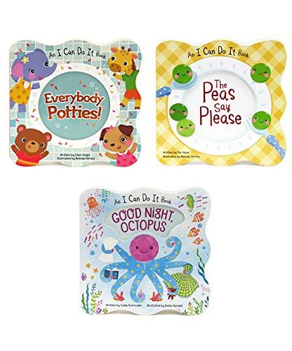 3 Pack Shaped Board Books: I Can Do It Series