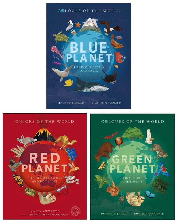 Colours of the World Series 3 Books Collection Box Set