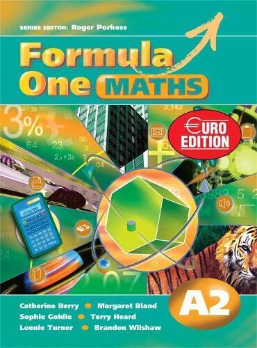 Formula One Maths Euro Edition Pupil's Book A2pupils Book A2
