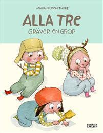 Alla tre på förskolan Ärtan