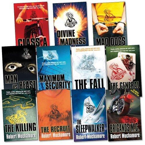 CHERUB Pack, 11 books, RRP £76.89 (Brigands M.C, Class A, Divine Madness, Mad Dogs, Man Vs. Beast, Maximum Security, The Fall, The General, The Killing, The Recruit, The Sleepwalker).