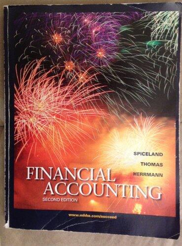 Financial Accounting (Second Edition with Connect P)