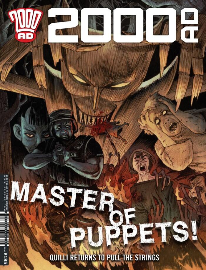 2000 AD Prog 2195 - Master of Puppets!