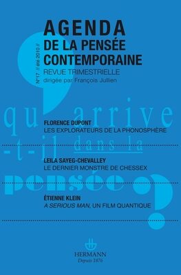 Agenda de la pensée contemporaine n°17 (HR.HORS COLLEC.)