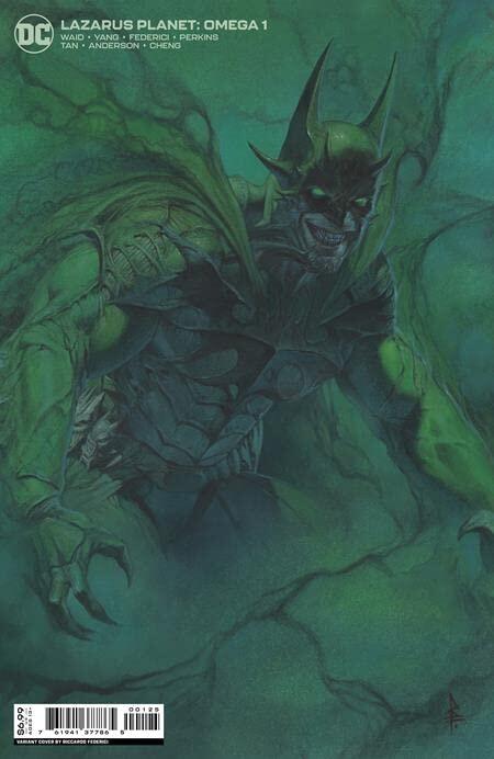 LAZARUS PLANET OMEGA #1 CVR M RICCARDO FEDERICI CARD STOCK VAR