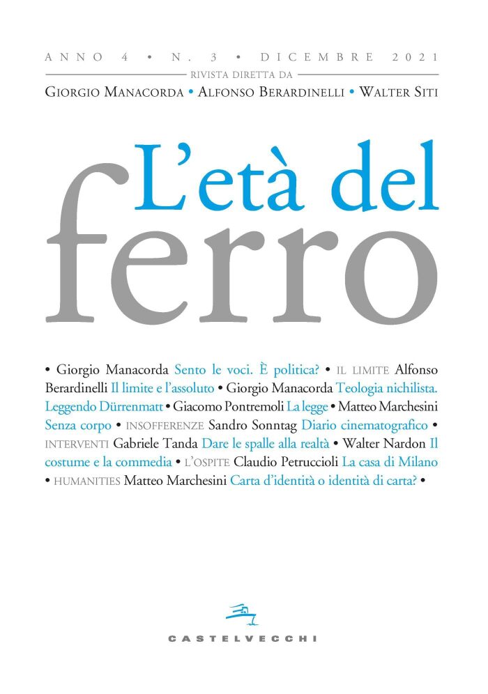 L'età del ferro 7 anno 4 n. 3