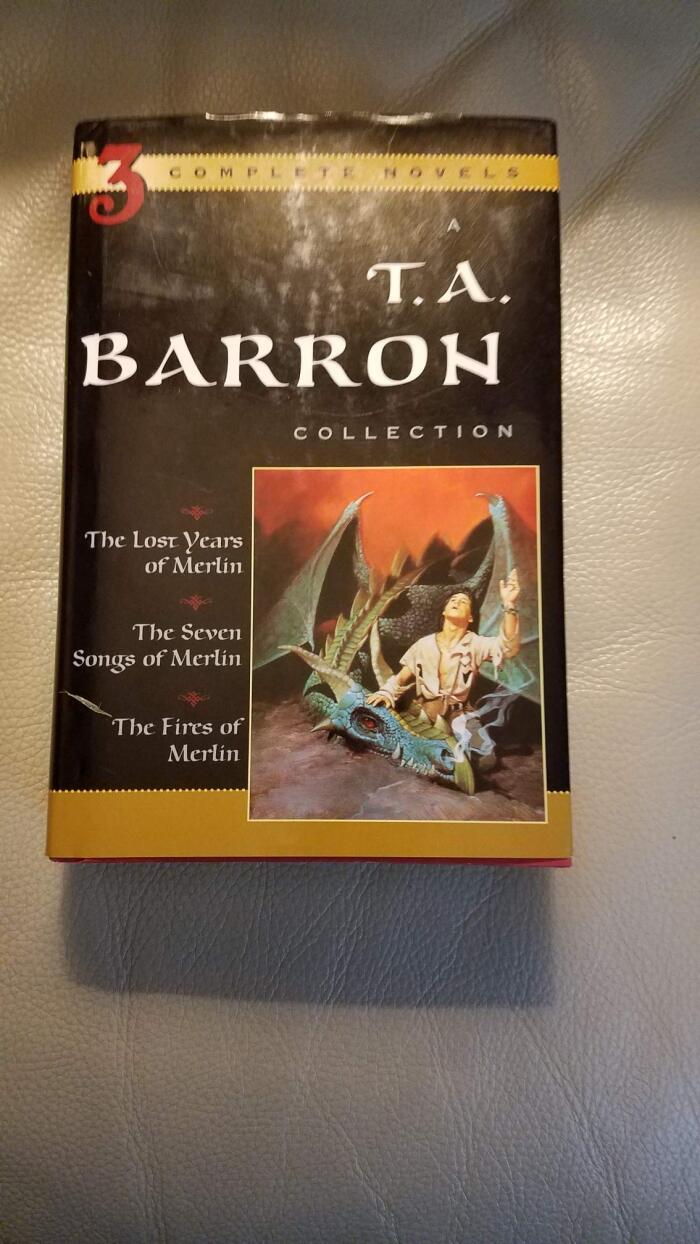 T.A. Barron Collection (The Fires of Merlin(#3), The Mirror of Merlin(#4), The Wings of Merlin