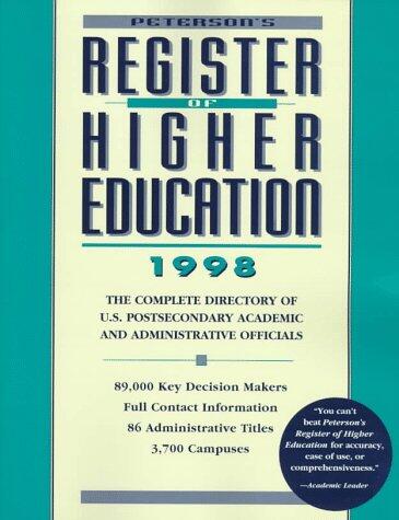 Register of Higher Education 1998