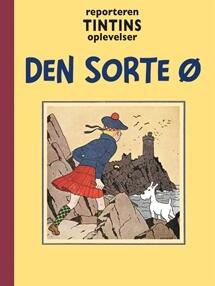 Den sorte ø - sort/hvid originaludgave