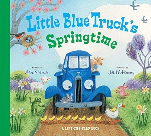 Little Blue Truck's Springtime: An Easter And Springtime Book For Kids - An Interactive Adventure with Baby Animals