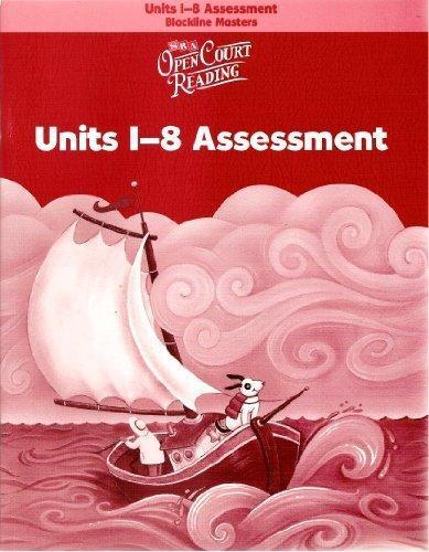 Open Court Reading (Unit Assessment Blackline Masters Units 1-8, Grade K)