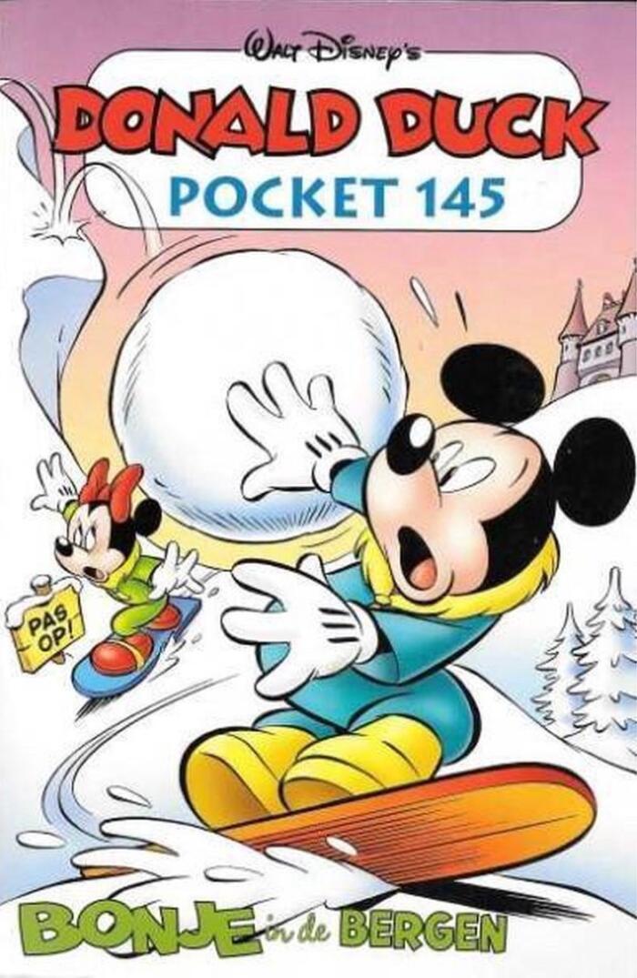 Donald Duck Pocket 145 Bonje in de bergen