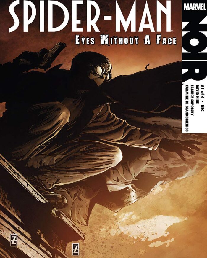 Comic Book: Spider Man Noir Eyes Without A Face Collection